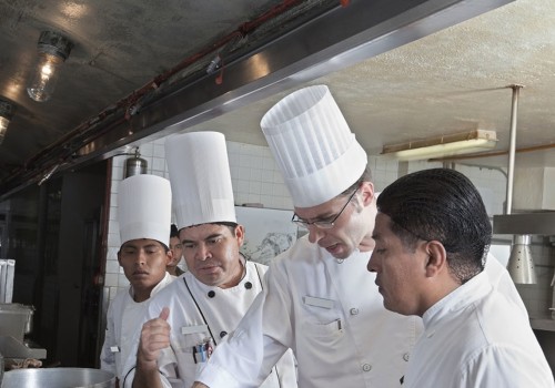 Where does a chef usually work?
